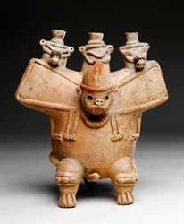 Fischietto effigie, Guanacaste, 300-500